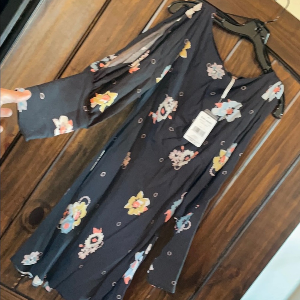 Free people open sleeves dress